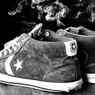 Smoking Converse Chucks