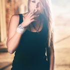 smoking girl