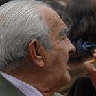 Smoking Grandfather in Seville