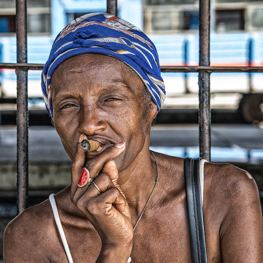 smoking Lady