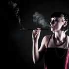 Smoking Lady