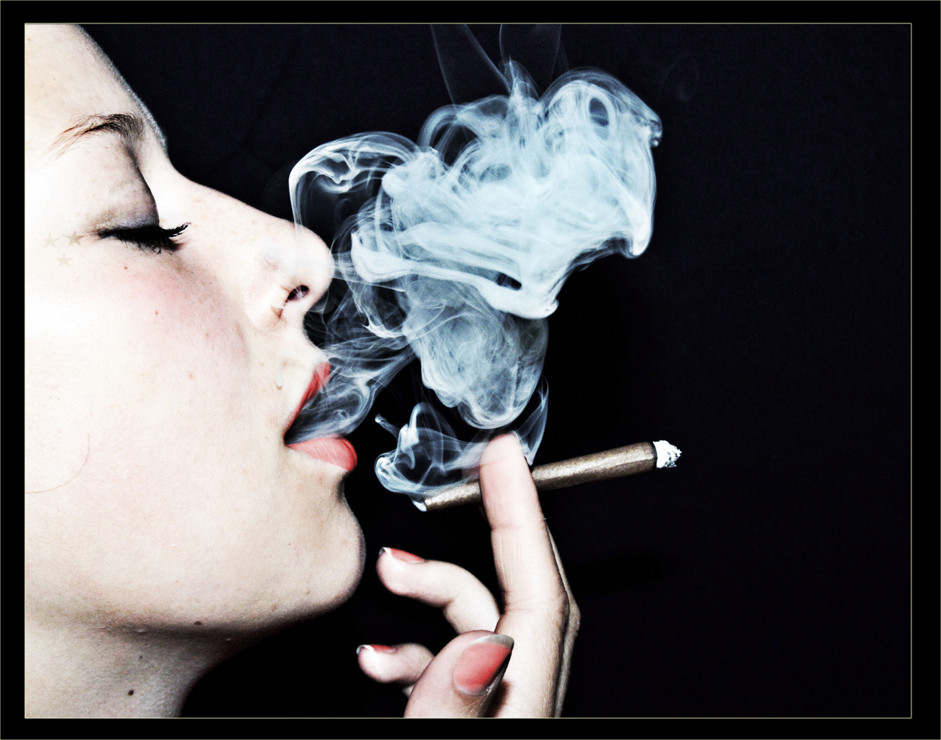 Smoking Lady