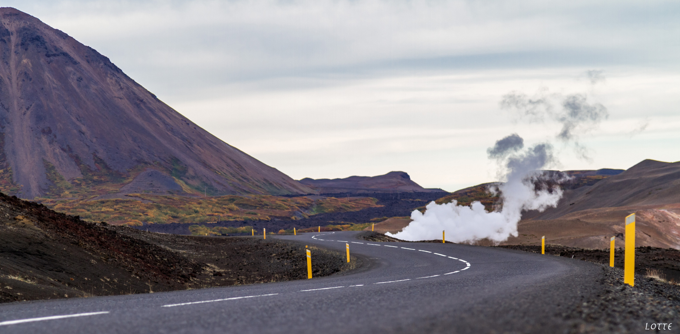 smoking road