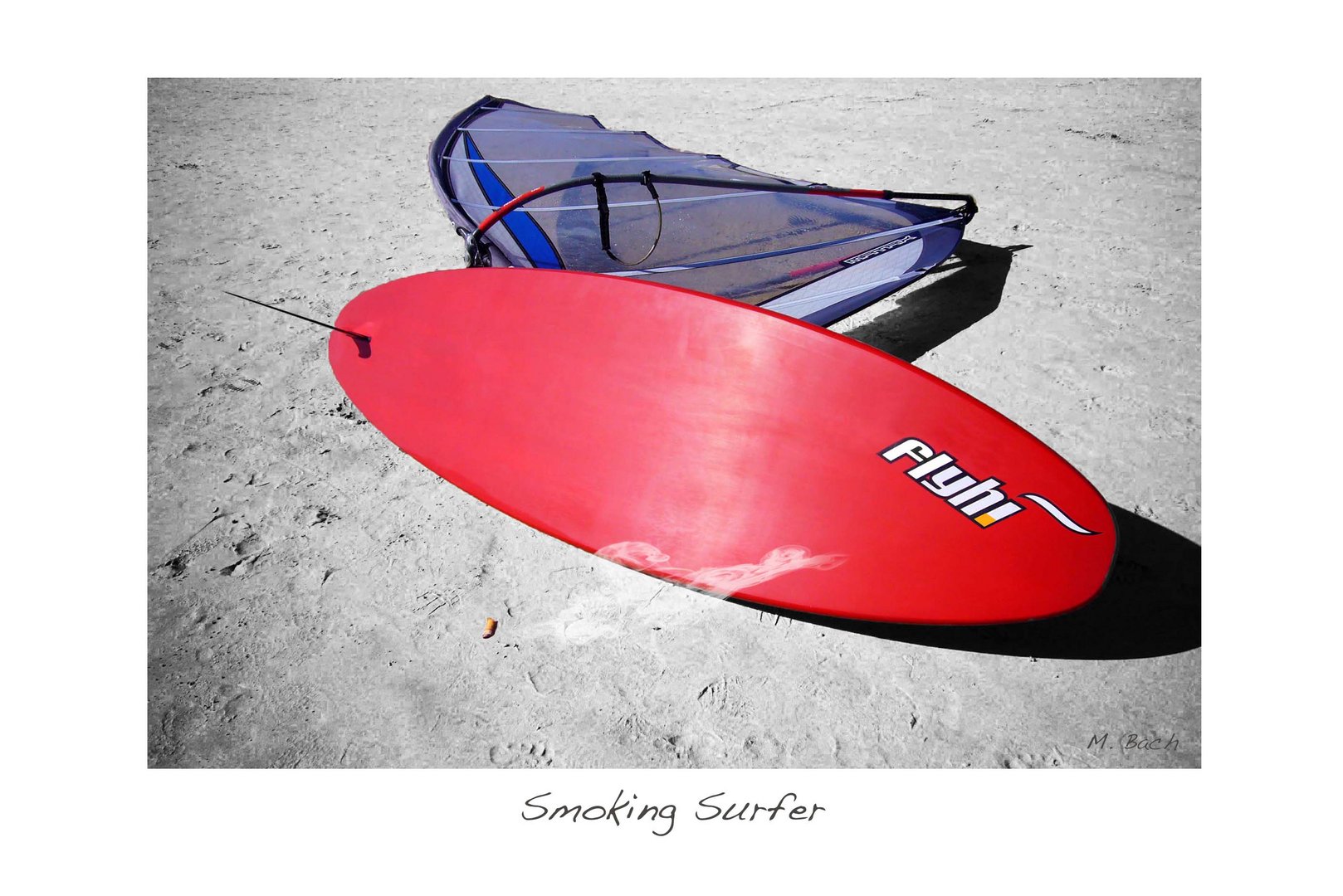 smoking surfer