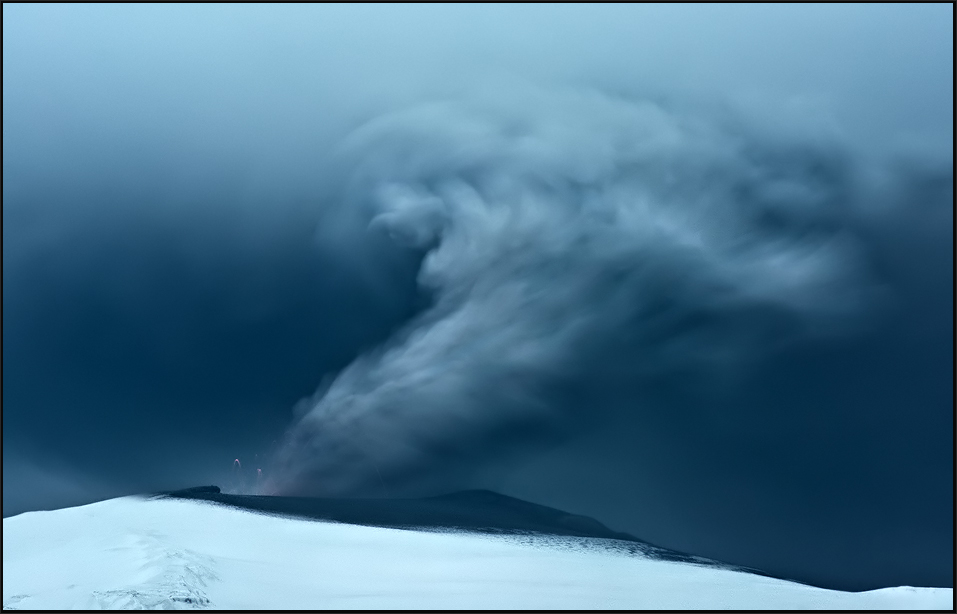 smoking volcano Foto Bild europe scandinavia smoking volcano Foto Bild europe scandinavia