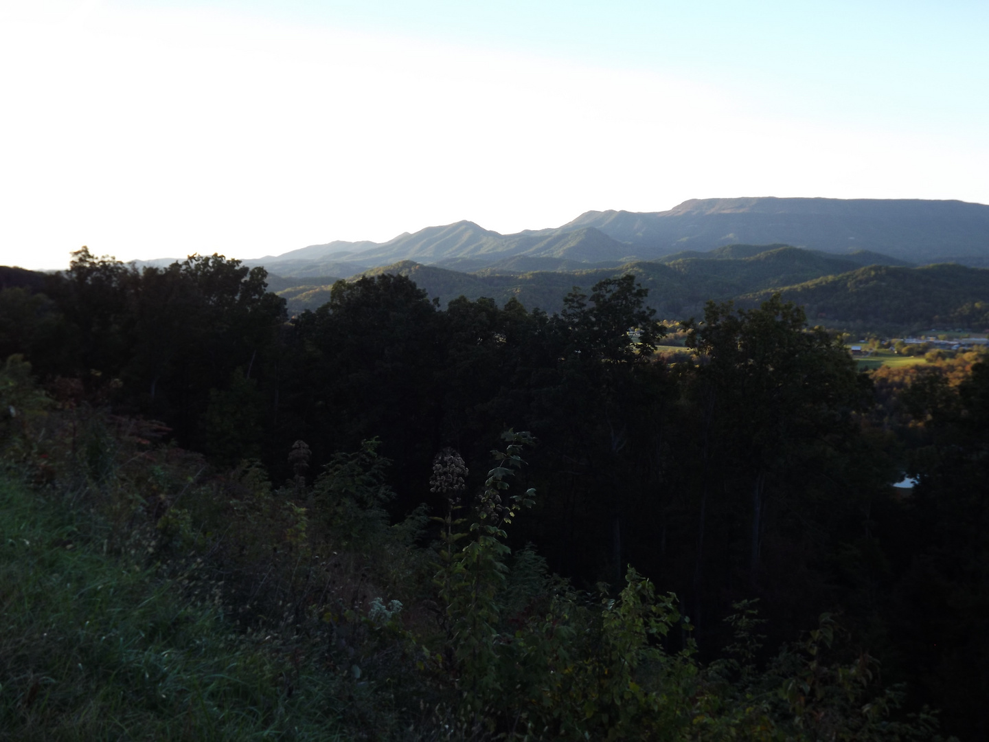 Smoky Mountains in der Abendsonne