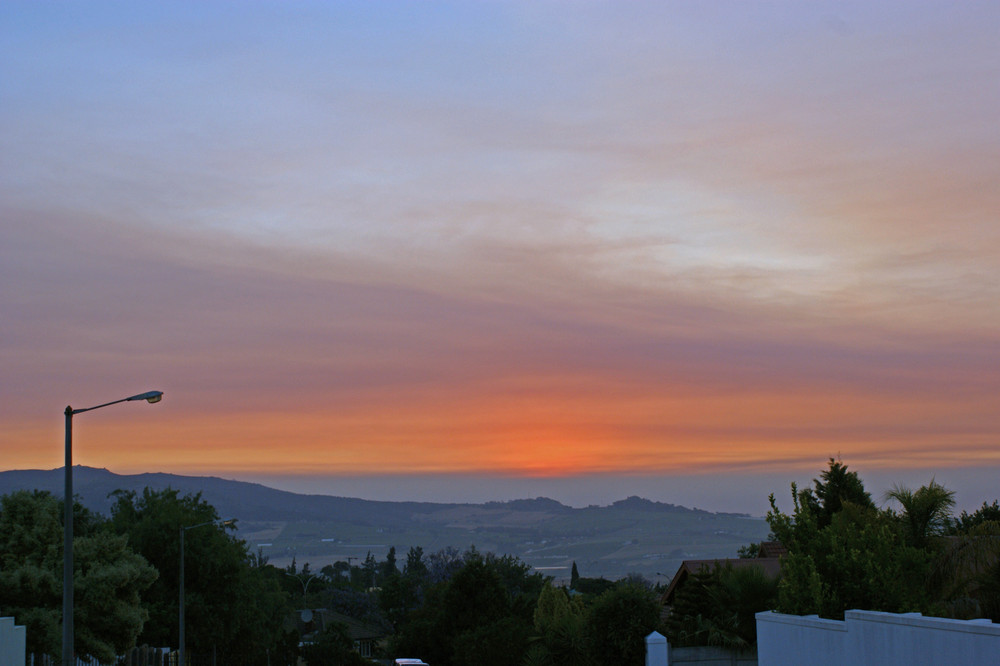 Smoky Sunset