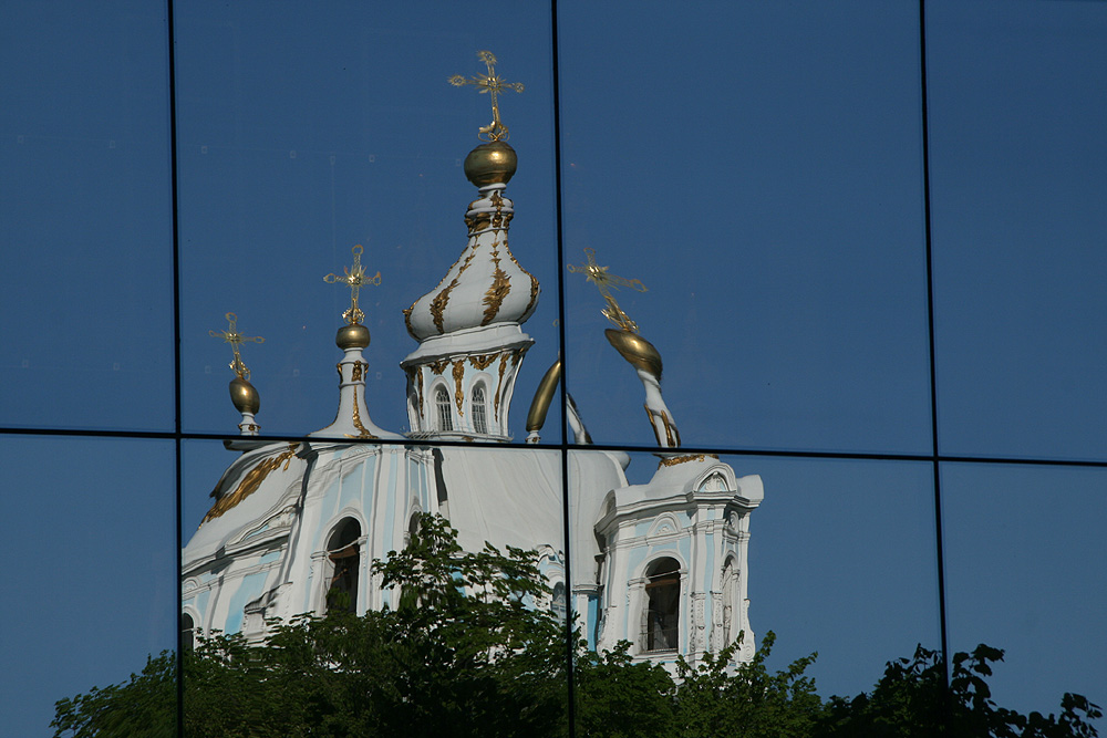 Smolny-Kathedrale - beschwipst?