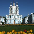 Smolny-Kirche am Abend