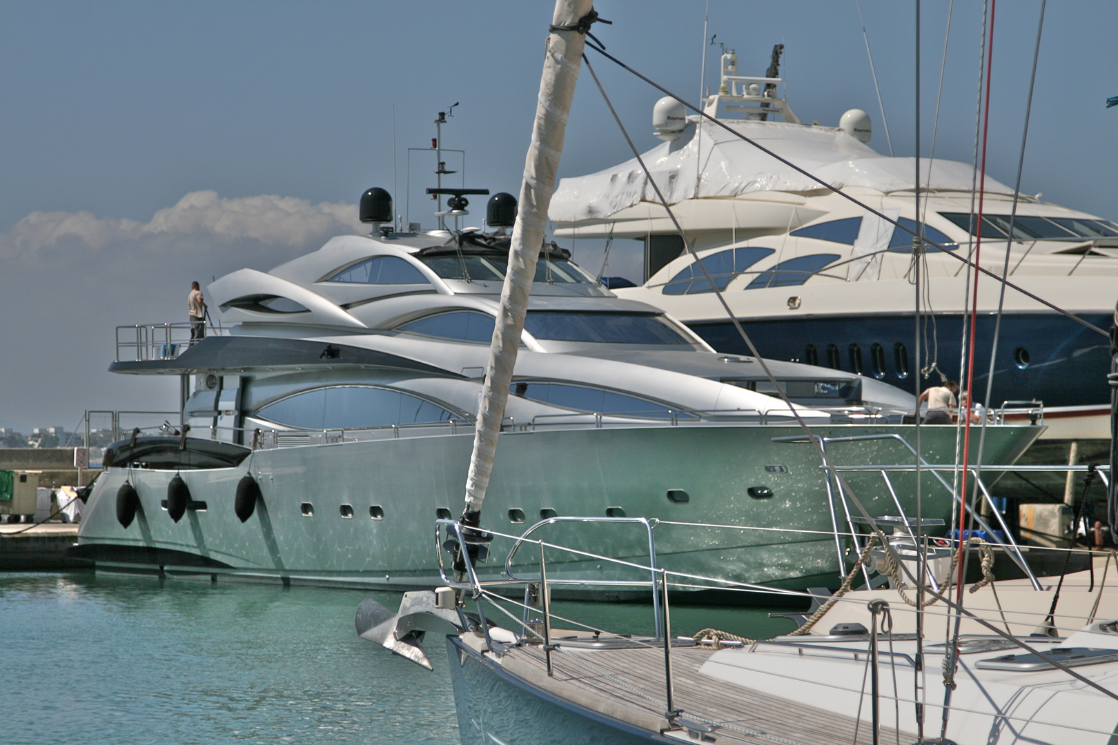 Smooth Operator im Hafen von Alcudia