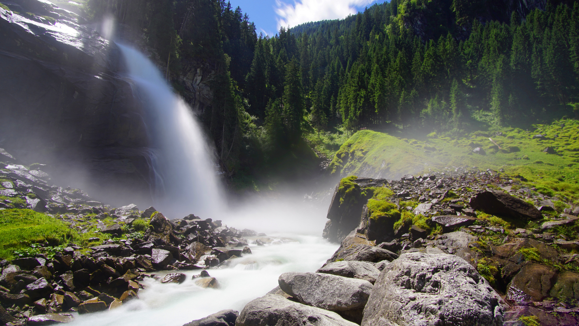 Smooth Waterfall