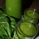 Smoothie santé verre de vert