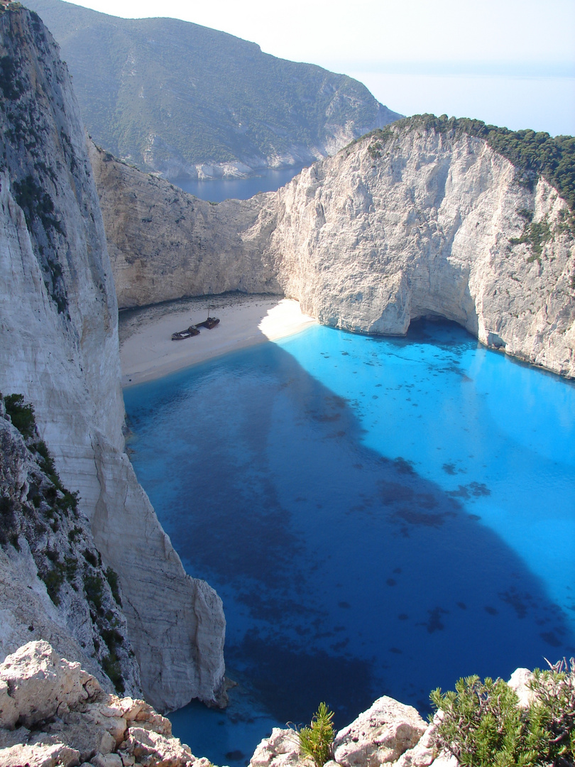 Smugglers Wreck in Navaio Bay