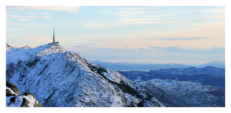 Snø på Vestkysten