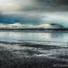 Snaefellsnes - Schnee am Strand