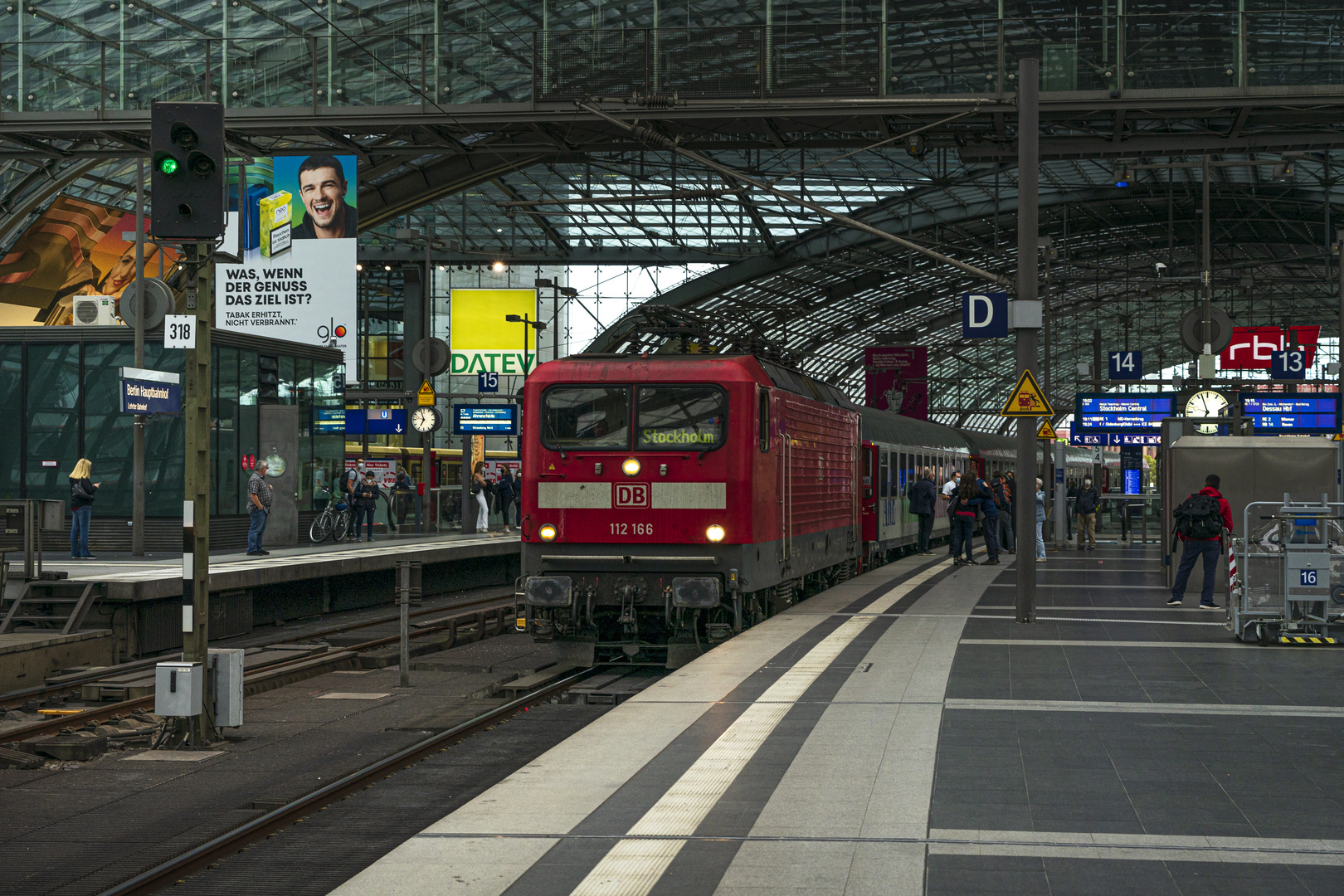 Snälltaget in Berlin Hbf 