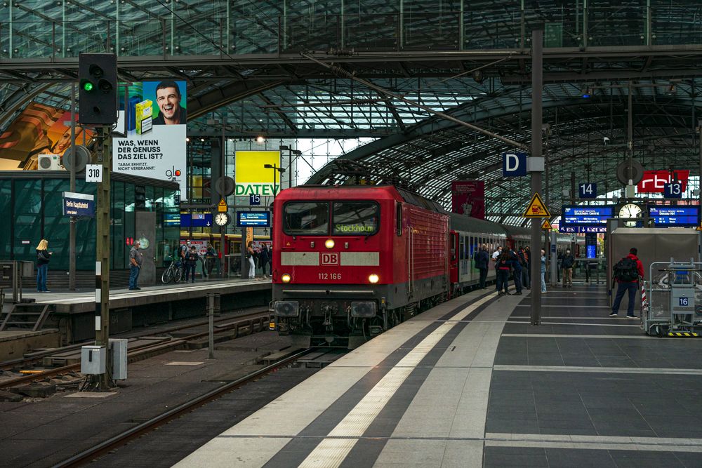 Snälltaget in Berlin Hbf 