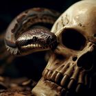 Snake and Skull 