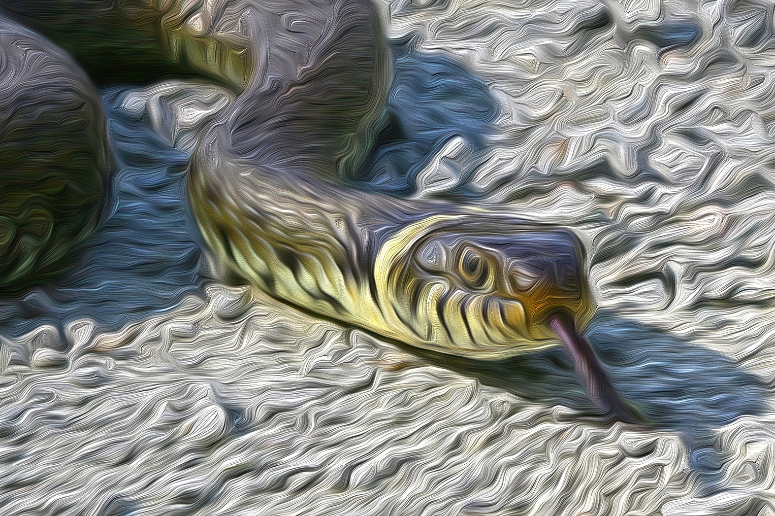 Snake (Digitale Malerei)