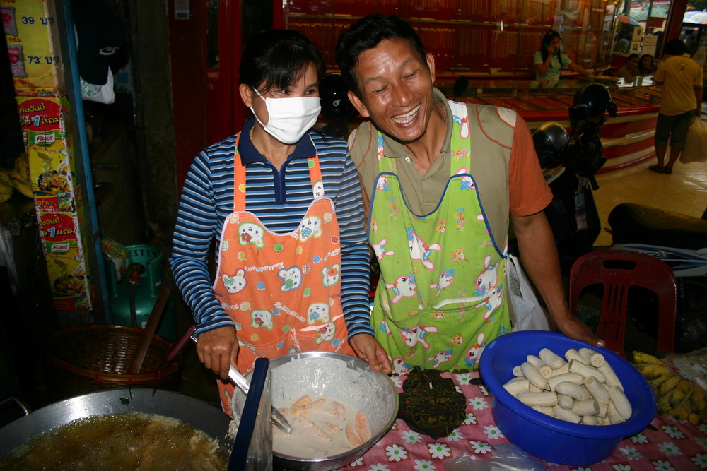 Snapshot at the market of Chiang Rai