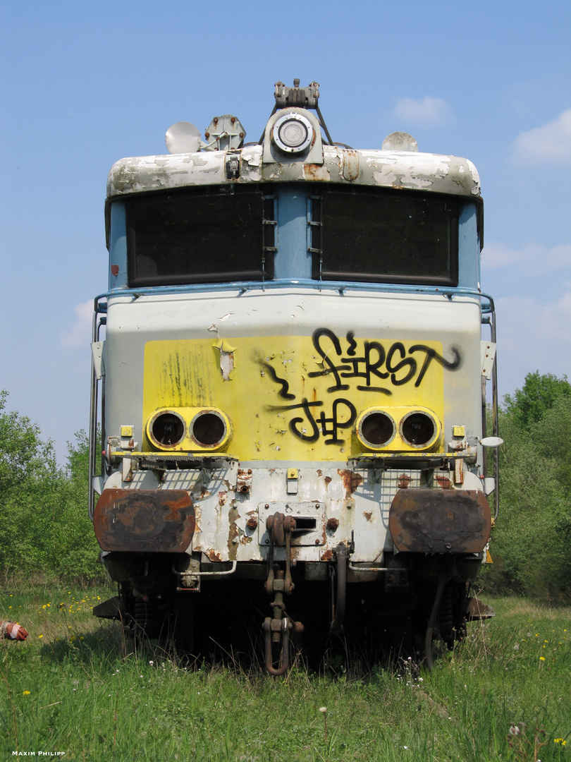 SNCB 1806 (SNCB 1803) in Raeren / Vennbahn