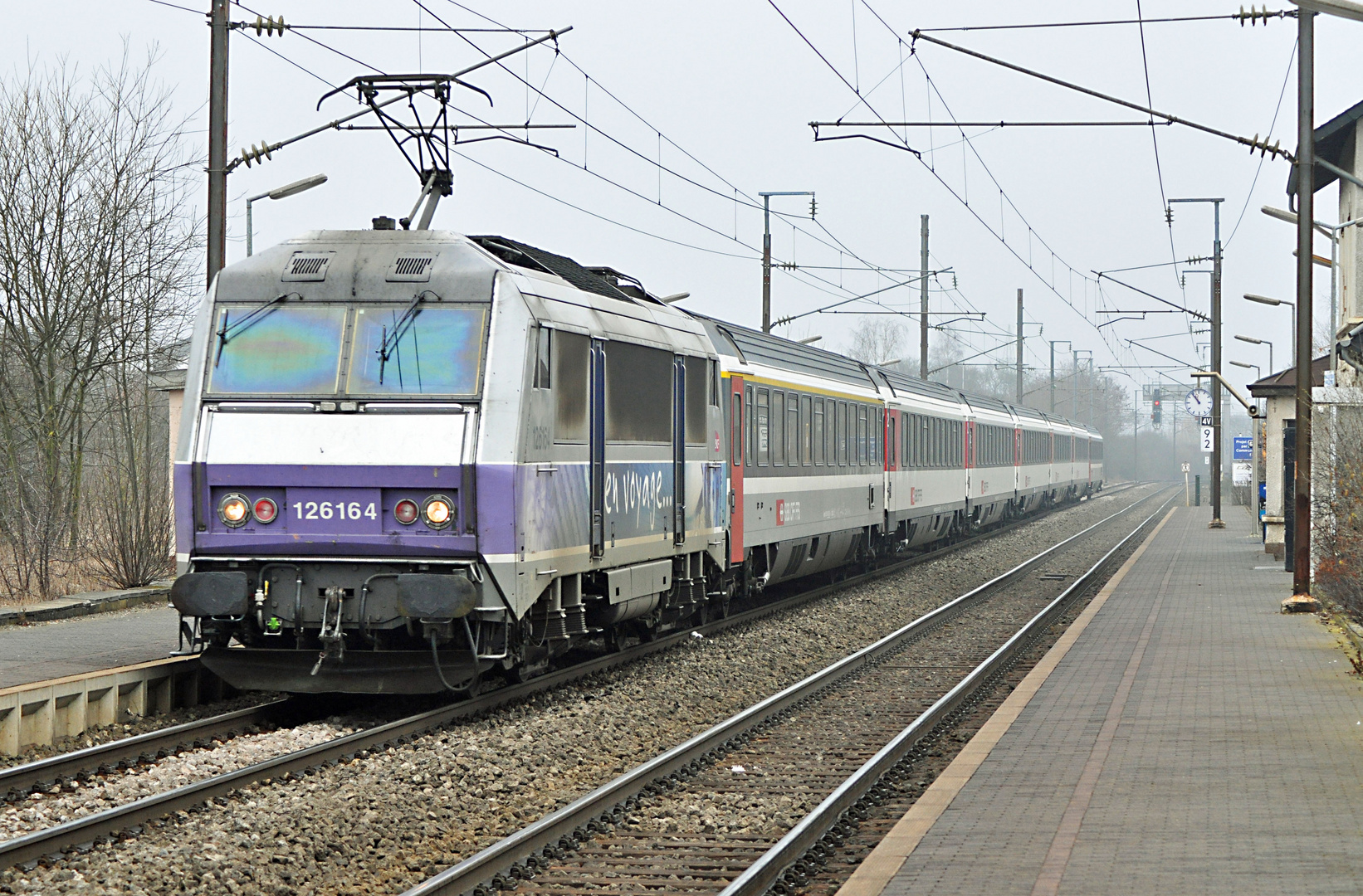 SNCF 126 164 Durchfahrt HP Berchem