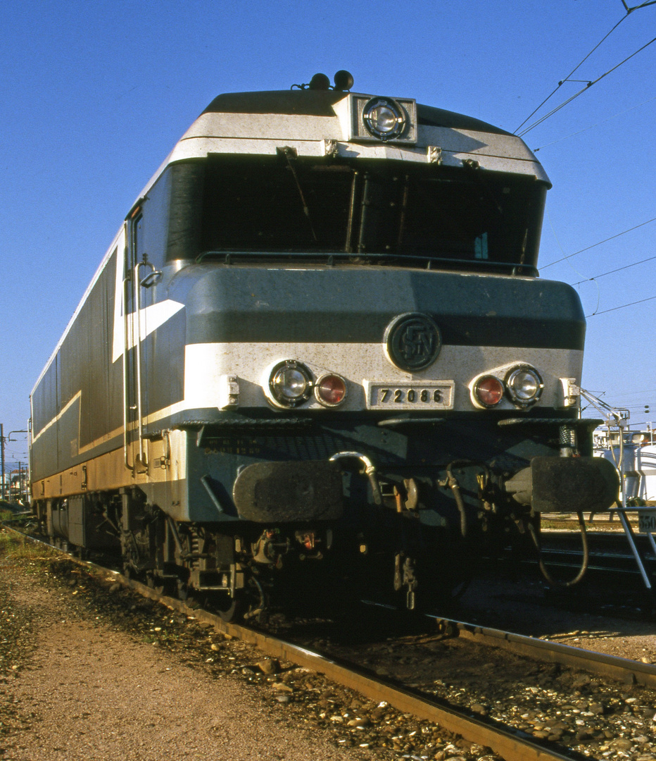 SNCF 72086 im Depot Belfort