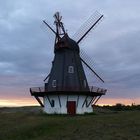 Sønderho Mühle am Abend