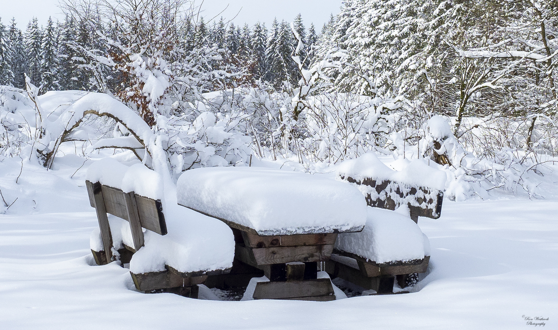 Sneeuw in de Eifel