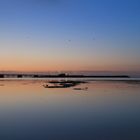 Snogebaek Hafen vor Sonnenaufgang