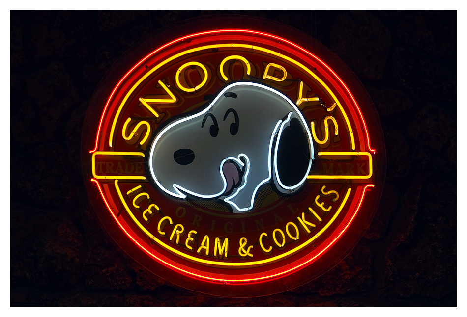 Snoopy goes Ice Cream