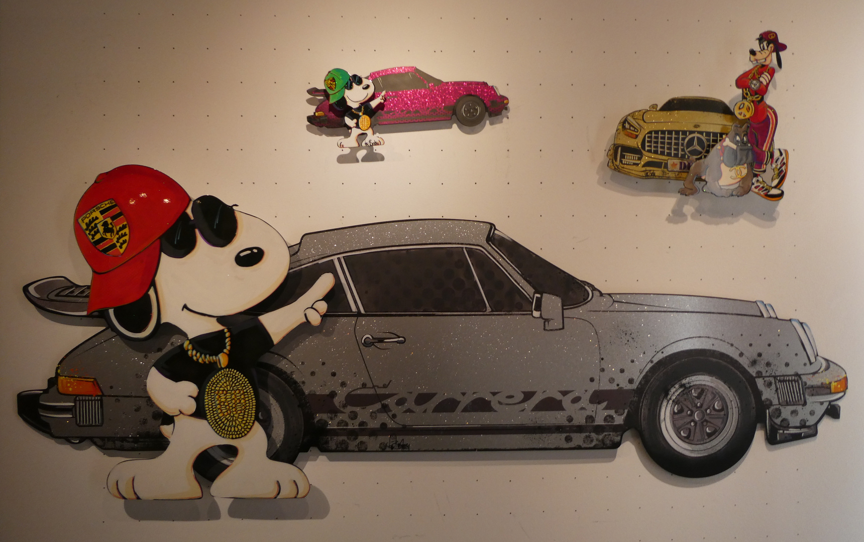 Snoopy und der Porsche