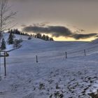 Snow at Dusk