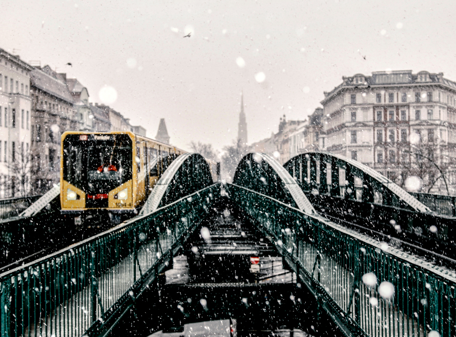 Snow at Eberswalde Strasse