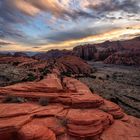 Snow Canyon zum Sonnenuntergang