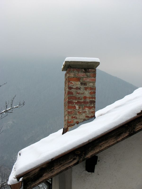 Snow chimney