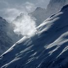 Snow Devils  oder Windhose   - am Igelskopf - bei Ehrwald