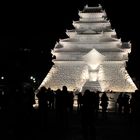 Snow Festival in Sapporo - Tsuruga Casle of Fukushima Pref.