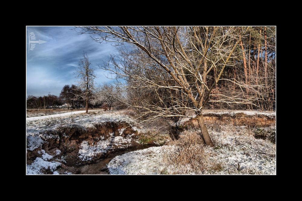 snow in sunlight