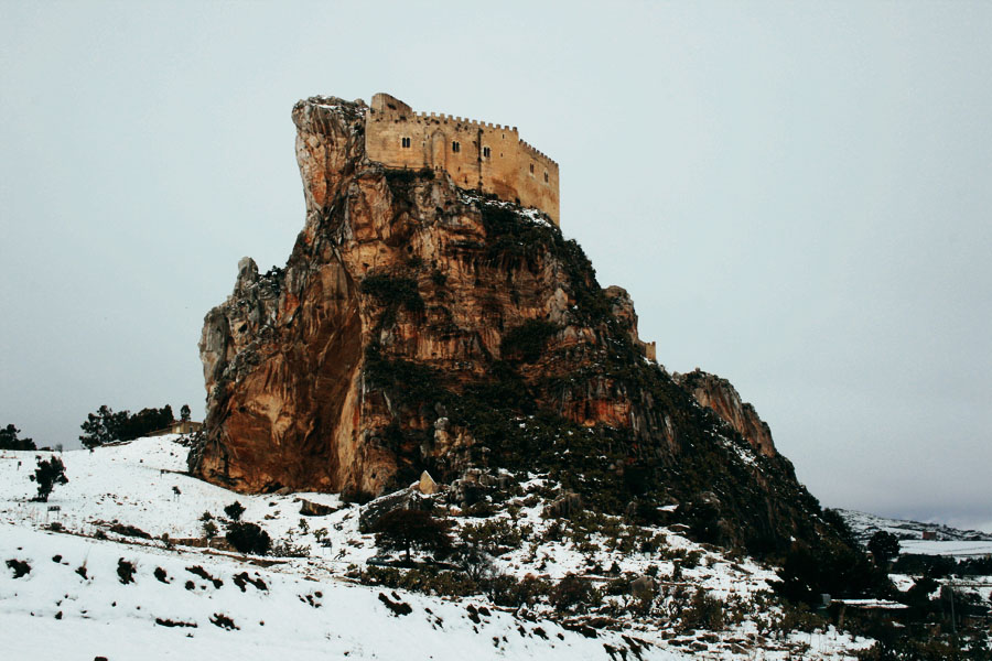 snow in the Castle