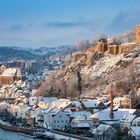 Snow in town - beautyful Saarburg