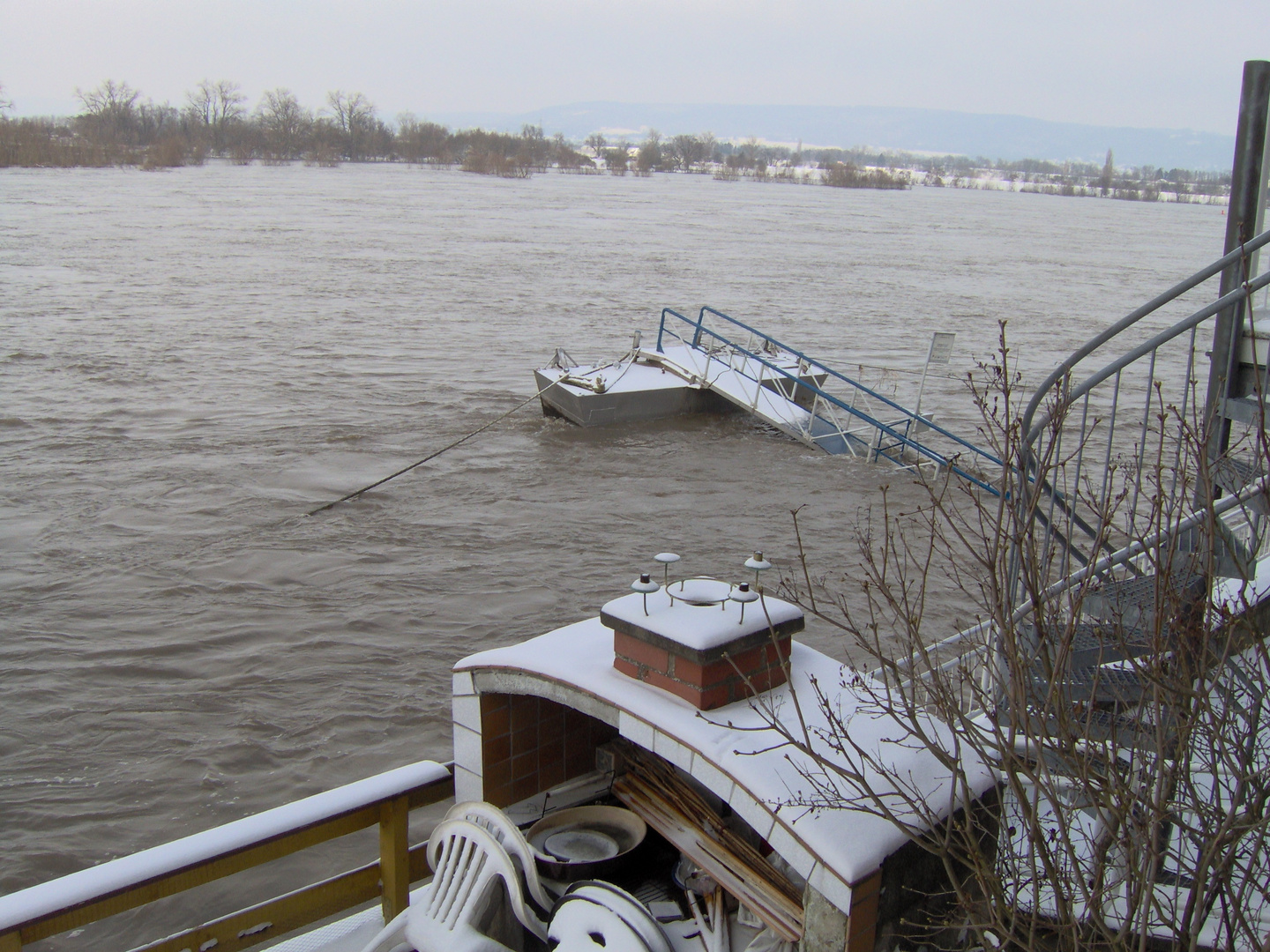 Snow makes the Water rise