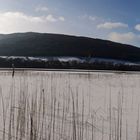 Snow on Loch Arthur
