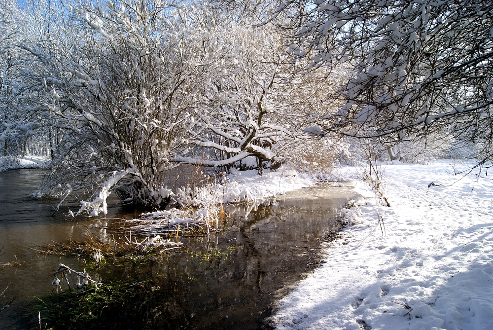 ---snow on the riverside---