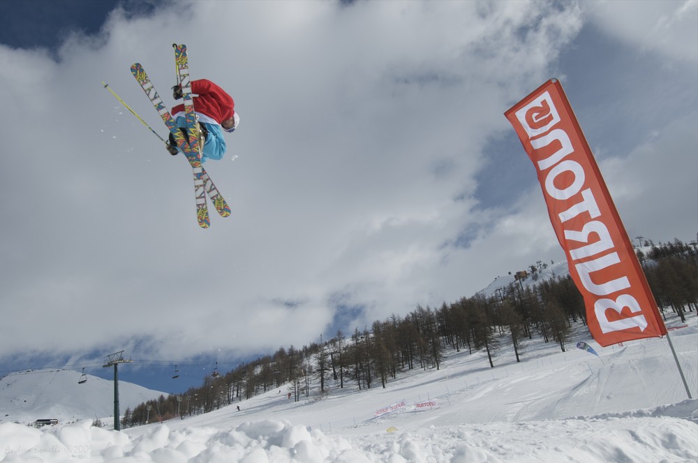 SnOw Park SeSTriere - Sulla rampa dei salti con il 12-24mm...