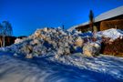 snow pile by Gert Dahl