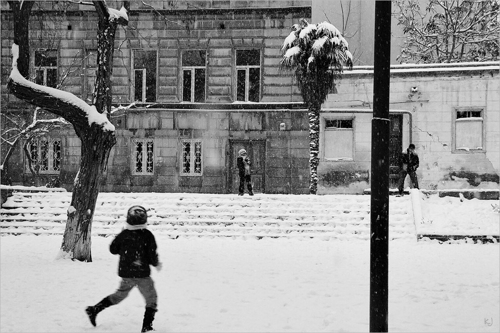 Snow reflections