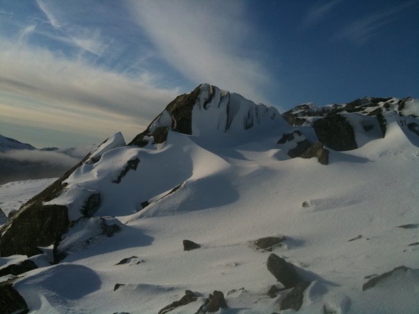 Snow & Rock formation