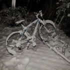 Snowbike - vom Winter überrascht