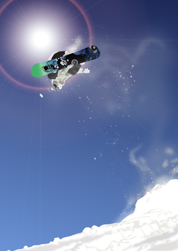 snowboard